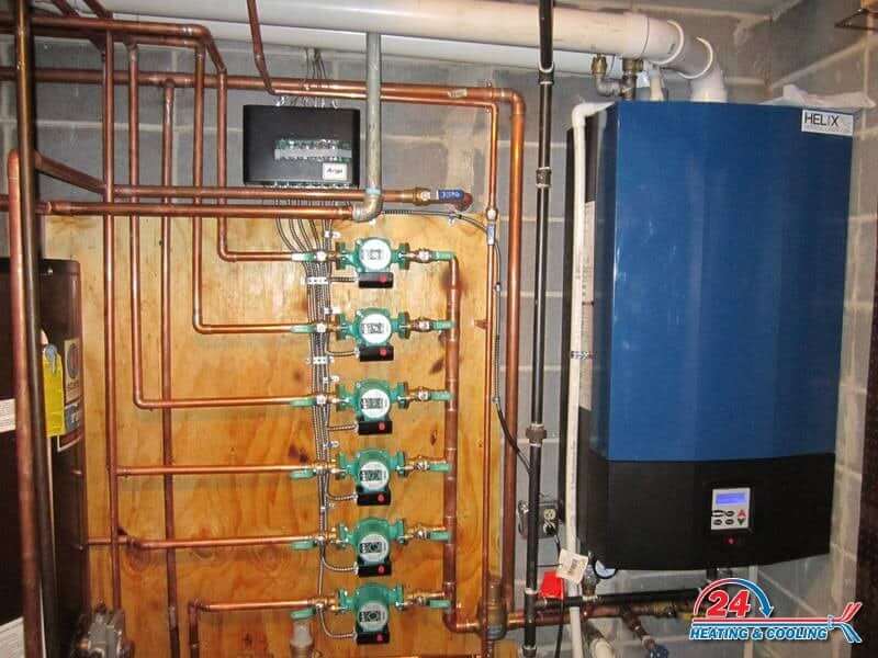 Get your plumbing replacement done by 24 Heating & Cooling in Elmhurst IL.