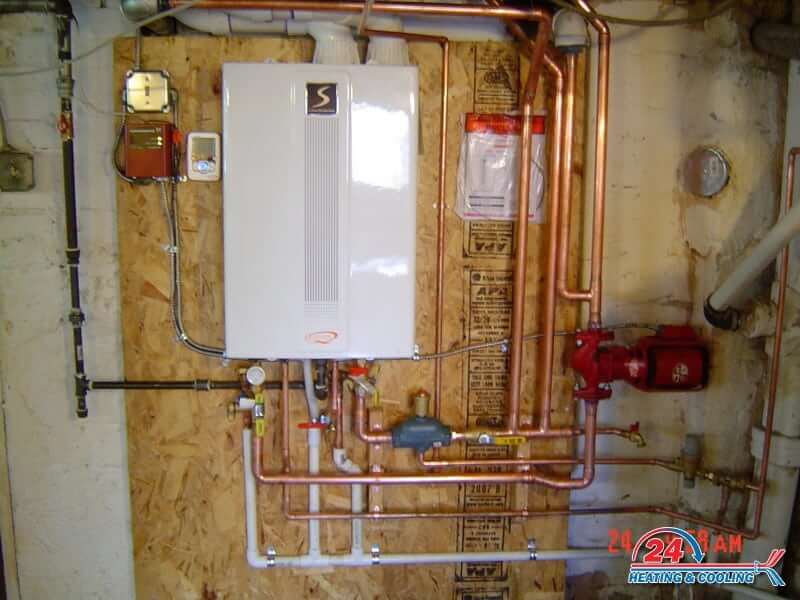 For information on water heater installation near Palos Hills IL, email 24 Heating & Cooling.